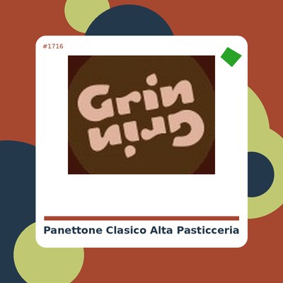 Panettone Clásico - Alta Pasticceria Italiana - tienda vegana online