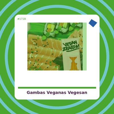 Gambas veganas - Vegesan - tienda vegana online