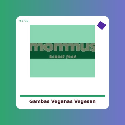 Gambas veganas - Vegesan - tienda vegana online