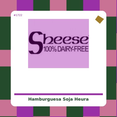 Hamburguesa de Soja - Heura- tienda vegana online