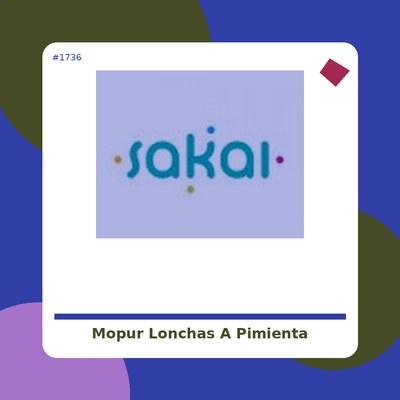 Mopur en lonchas a la...