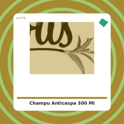 Champú Anticaspa 300 ml. - Corpore Sano - tienda vegana online