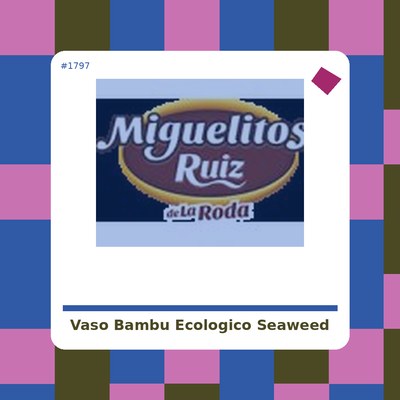 Vaso bambú Ecológico Seaweed - alternativa 3 - tienda vegana online