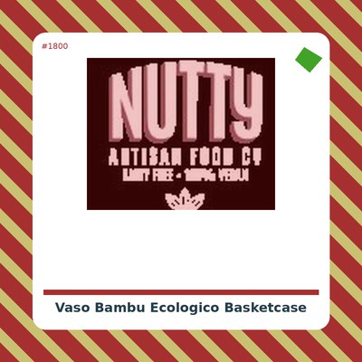 Vaso Bambú Ecológico Basketcase - Alternativa 3- tienda vegana online
