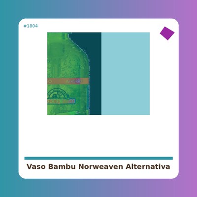 Vaso Bambú Ecológico Norweaven - Alternativa 3 - tienda vegana online