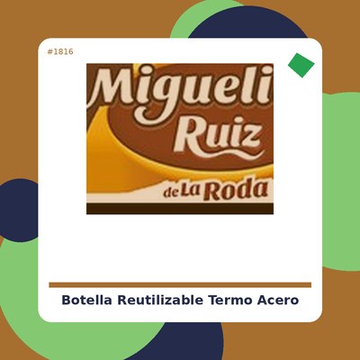 Mini botella reutilizable...