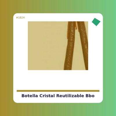 Botella de Cristal Bbo Roja - Irisana - tienda vegana online