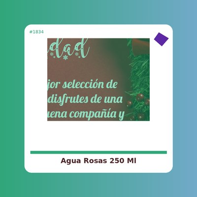 Agua de Rosas 250 ml. - Plantapol - tienda vegana online