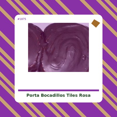 Porta Bocadillos Eco rosa - by Roll'Eat - tienda vegana online