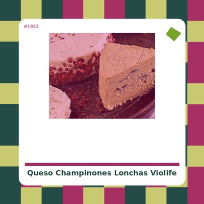 Queso con Champiñones en lonchas - Violife - tienda vegana online