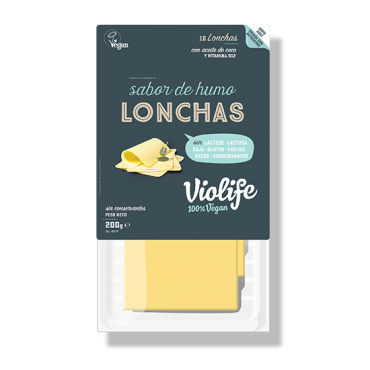 Queso Ahumado en lonchas - Violife - tienda vegana online