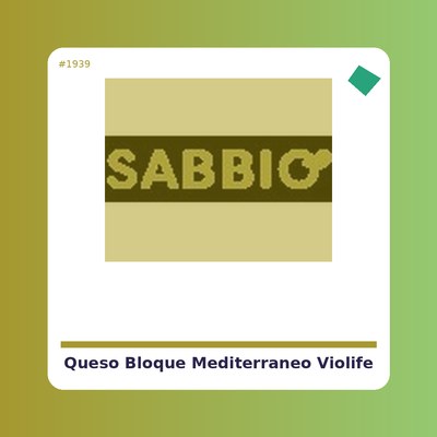 Queso en Bloque Mediterráneo - Violife - tienda vegana online