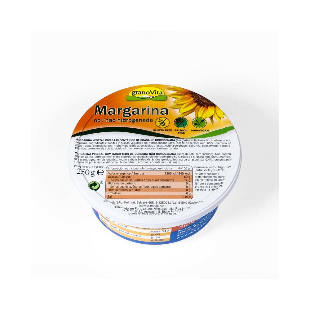 Margarina Vegetal - Granovita - tienda vegana online