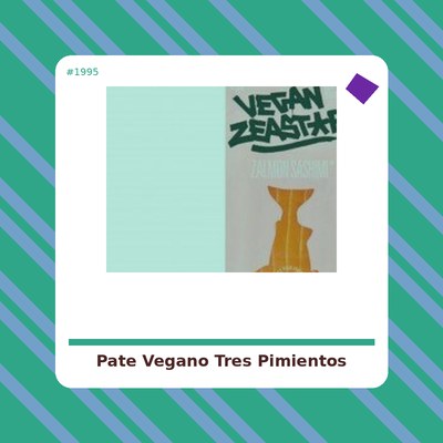 Paté Tres Pimientos - Granovita - tienda vegana online