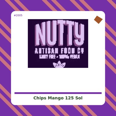Chips de Mango 125 g. - Sol Natural - tienda vegana online