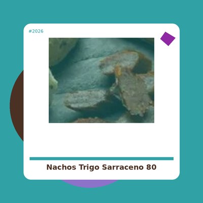 Nachos con Trigo Sarraceno 80 g. - Sol Natural - tienda vegana online