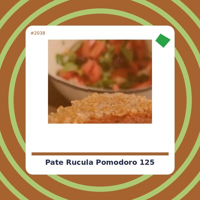 Paté Rúcula y Pomodoro 125 g. Sol Natural - tienda vegana online