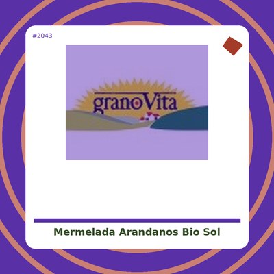 Mermelada de Arándanos Bio...