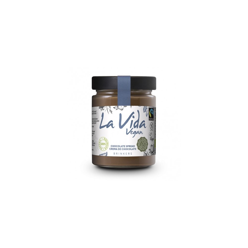 Crema Chocolate con "Leche" - La Vida Vegan - tienda vegana online
