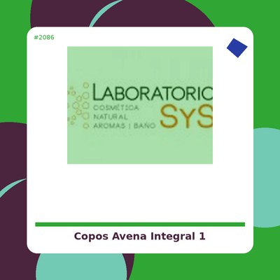 Copos de Avena Integral Bio 1 Kg. - El Granero Integral - tienda vegana online