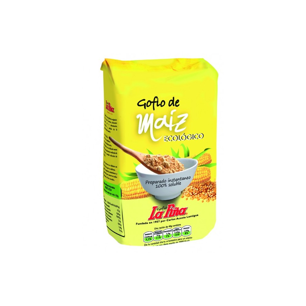 Gofio de Maíz 500 g. - La Piña - tienda vegana online