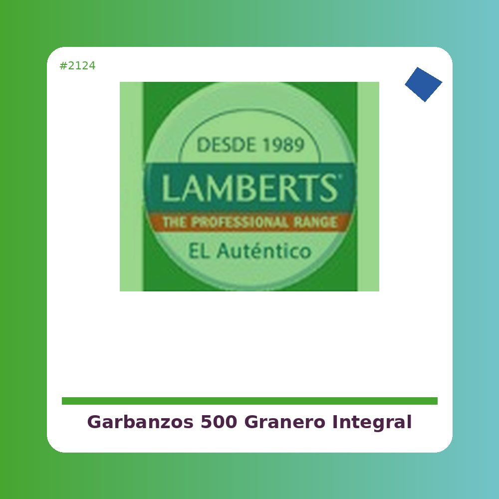 Garbanzos 500 g. - El Granero Integral - tienda vegana online