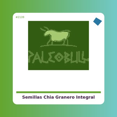 Semillas de Chía 250 g. - El Granero Integral - tienda vegana online
