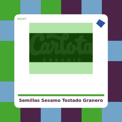 Semillas Sésamo Tostado 250...