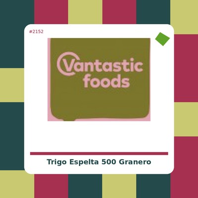 Trigo Espelta 500 g. - El Granero Integral - tienda vegana online
