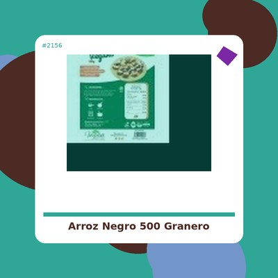 Arroz Negro 500 g. - El Granero Integral - tienda vegana online