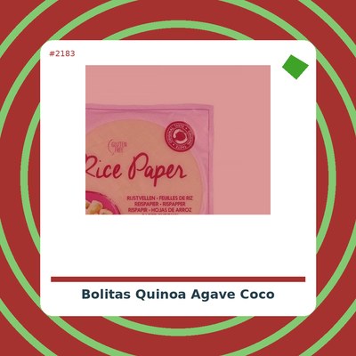 Bolitas de Quinoa con Agave y Coco 300 g. - El Granero Integral - tienda vegana online
