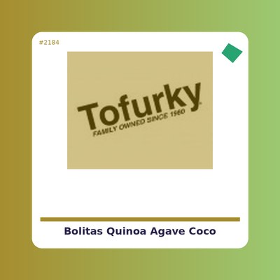 Bolitas de Quinoa con Agave y Coco 300 g. - El Granero Integral - tienda vegana online