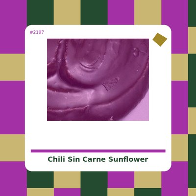 Chili sin Carne (proteína girasol texturizada) - Sunflower Family- tienda vegana online