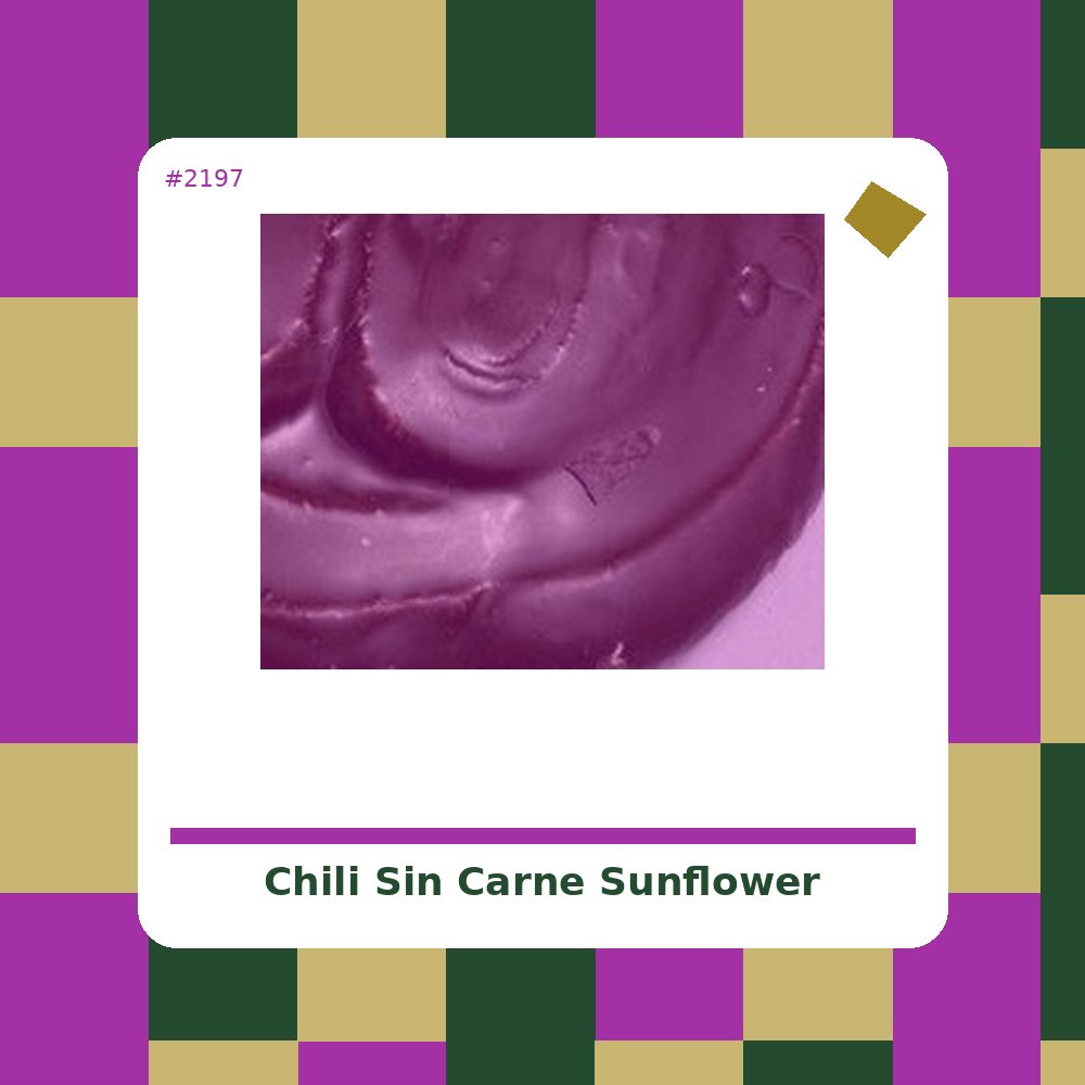Chili sin Carne (proteína girasol texturizada) - Sunflower Family- tienda vegana online