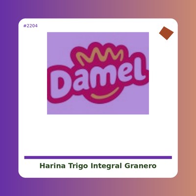 Harina de Trigo Integral 500 g. - El Granero Integral - tienda vegana online