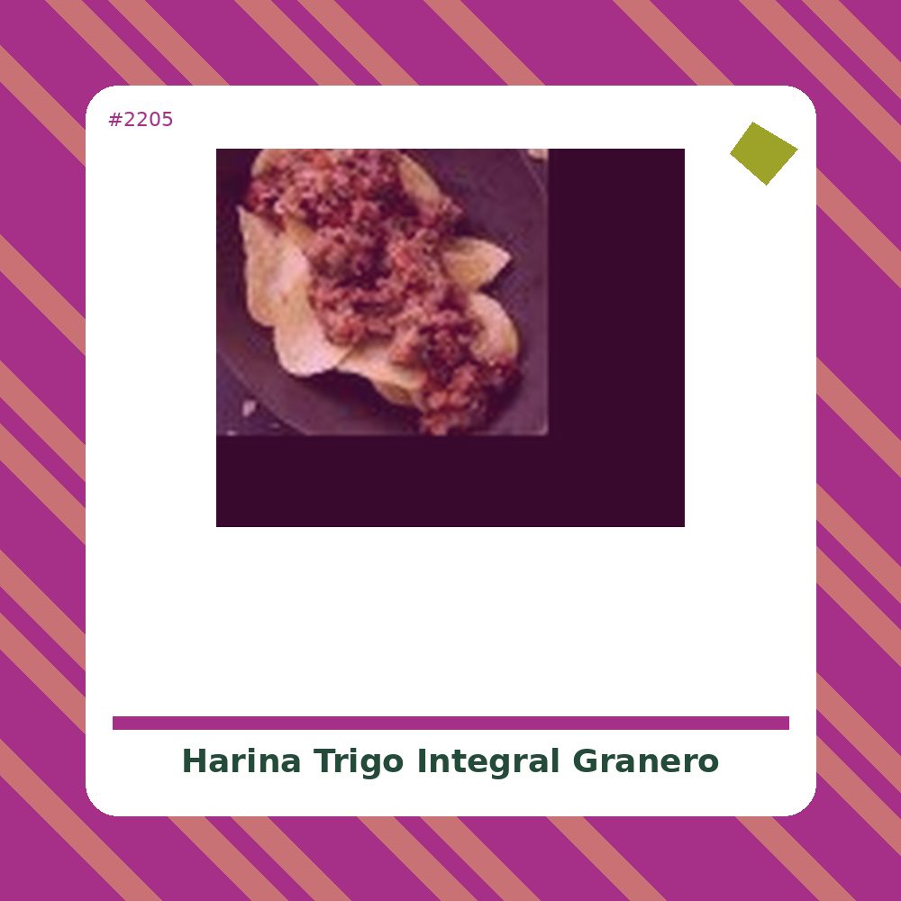 Harina de Trigo Integral 500 g. - El Granero Integral - tienda vegana online