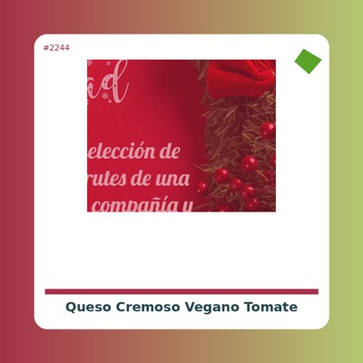 Queso cremoso vegano tomate albahaca violife - Tienda Vegana Online