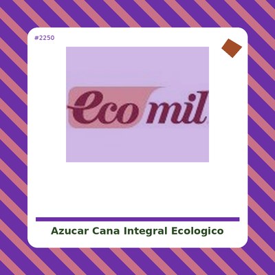 Azúcar de caña integral ecológico 1 Kg. - El Granero Integral - tienda vegana online