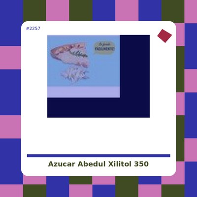 Azúcar de Abedul (Xilitol) 350 g. - El Granero Integral - tienda vegana online