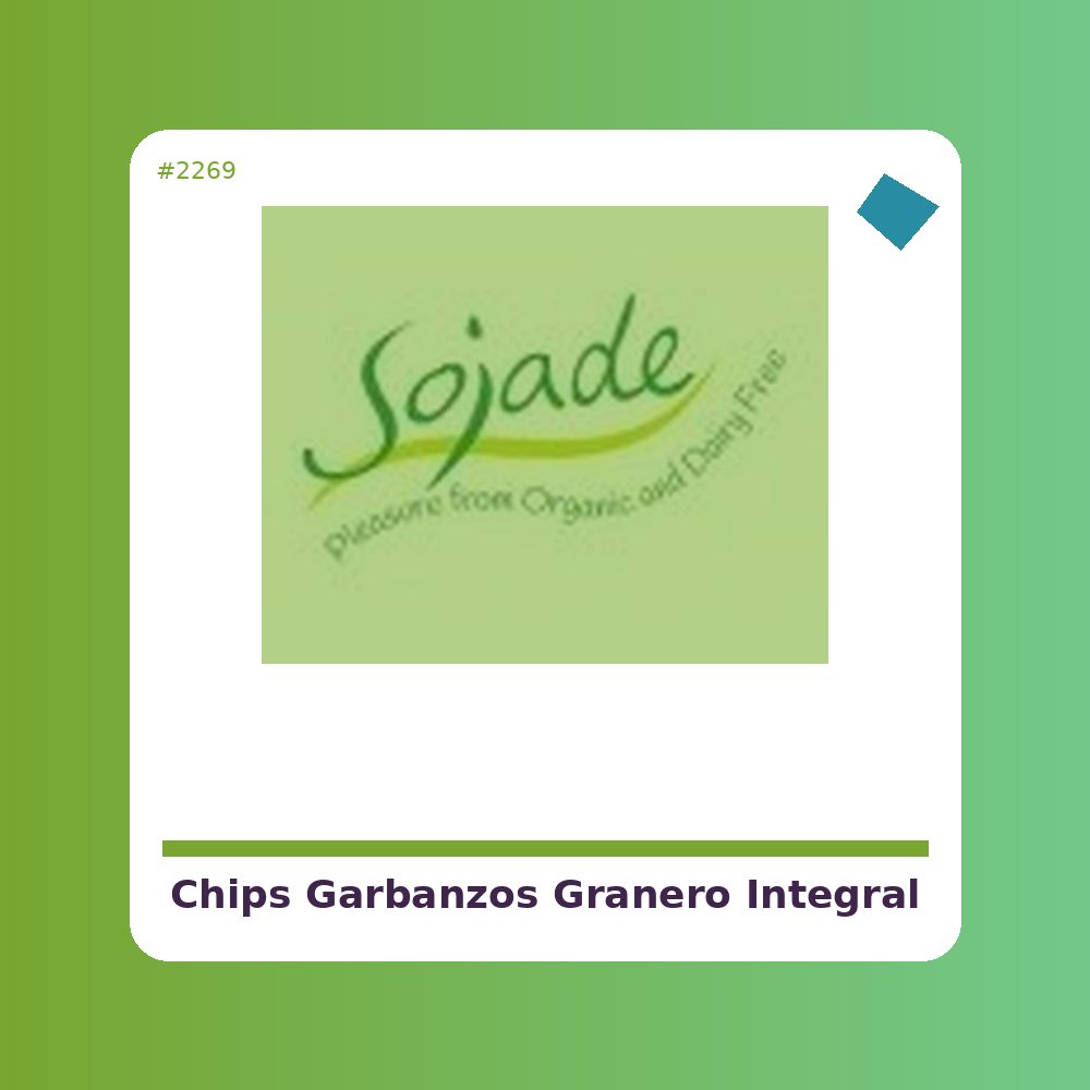 Chips de Garbanzos 80 g. - El Granero Integral - tienda vegana online
