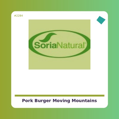 Hamburguesa vegana Pork Burger de Moving Mountains- Tienda Vegana Online