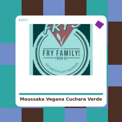 Moussaka - La Cuchara Verde - tienda vegana online