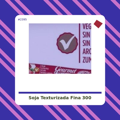 Soja Texturizada Fina 300 grs. - Vantastic Foods - tienda vegana online