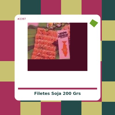 Filetes de Soja 200 grs. - Vantastic Foods - tienda vegana online
