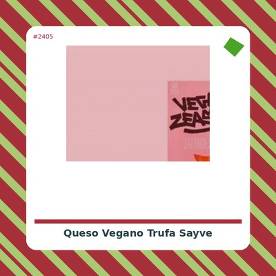 Queso Vegano con Trufa 200 grs. - Sayve - tienda vegana online