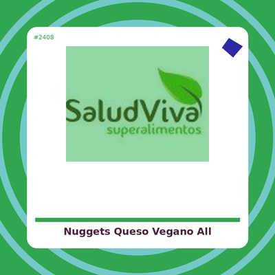 Nuggets de Queso Vegano All Pure - Sayve - tienda vegana online