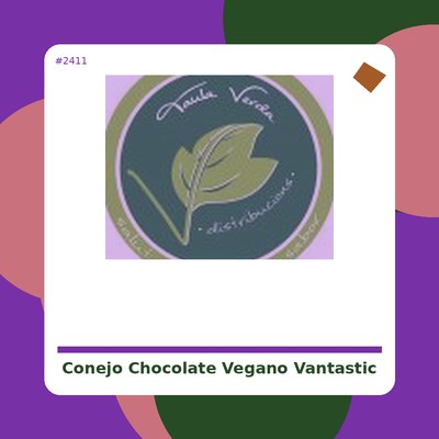 Conejo de Chocolate Vegano...