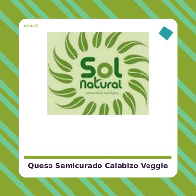 Queso vegano Semicurado con Embutido de Calabaza - Veggie Karma - tienda vegana online