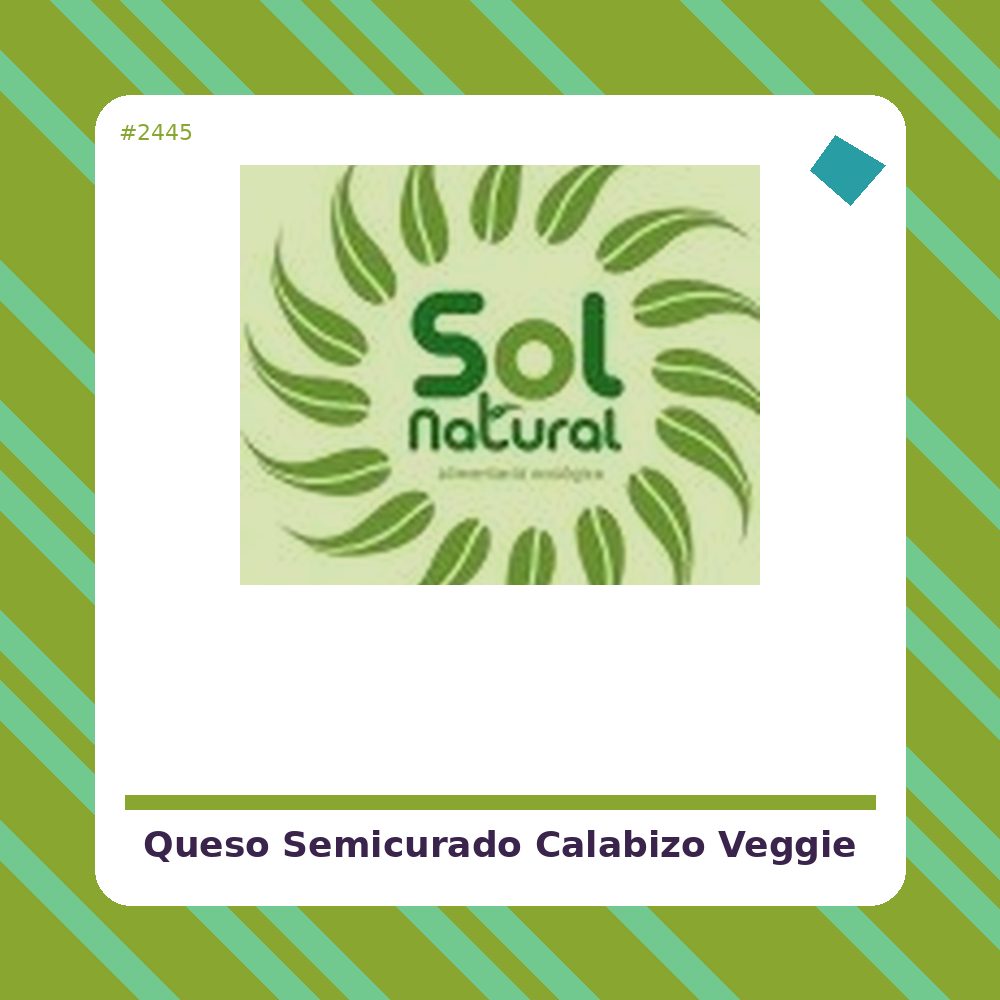Queso vegano Semicurado con Embutido de Calabaza - Veggie Karma - tienda vegana online