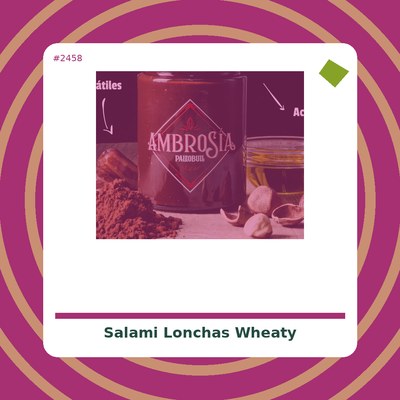 Salami en Lonchas - Wheaty - tienda vegana online